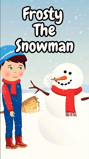 Frosty The Snowman | Christmas | Children’s Music #youtubekids #kidssongs #christmasmusic #kidstv