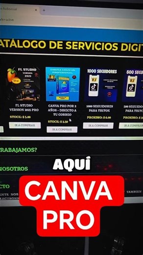 como tener Canva Pro tutorial🖥️📈 #canva #canvatutorial #shortsviral