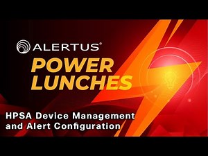 HPSA Device Management and Alert Configuration