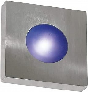 Kenroy Home 72826PA Burst Outdoor Large Square, Polished Aluminum