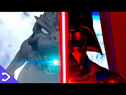 GODZILLA VS STAR WARS (3D ANIMATED DEATH BATTLE)