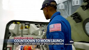 COUNTDOWN TO MOON LAUNCH: A historic countdown is underway for NASA’s Artemis 1 mission. Gio Benitez with a look inside the Orion capsule. https://abcn.ws/3cvFZAQ | ABC World News Tonight with David Muir