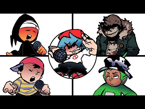 Friday Night Funkin' - 15LUKAS (Jeff The Killer/Horror Sans/Ness/17bucks Inspired Mod)