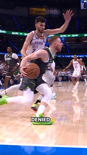 6.5M views · 10K reactions | Chet Holmgren steps up on the baseline to SWAT it away!  Game 1 | LIVE on ESPN | NBA | Facebook