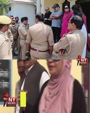 मरहूम मुख्तार अंसारी की फरार पत्नी 50 हजार की इनामिया अफ्शा अंसारी की तलाश में 7 जगहो पर छापेमारी