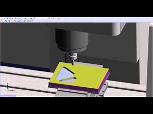 6. Edgecam Test Drive Milling Tutorial - Step5 - NC code
