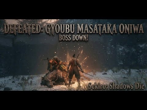 Sekiro: Shadows Die Twice | Gyoubu Masataka Oniwa