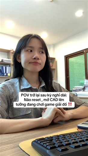 Zoom ra zoom dô liên tục để che giấu việc.. không biết vẽ gì tiếp theo =))) #AutoCad #HetTET #HetPhep #kysuxaydung #engineerlife