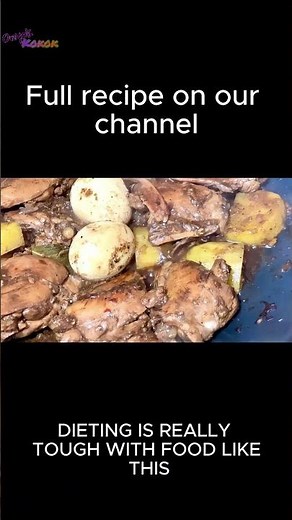 Spicy Pinatuyong Chicken Adobo Recipe | Filipino Chicken Adobo with a Kick #pinoyfood #chickenadobo