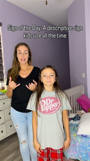 Krystan| American Sign Language Interpreter on Instagram: "⭐️ Sign of the Day: A descriptive sign kids use all the time 😖 ➡️ The sign for UGLY ✨Follow along for more practical ASL signs you’ll actually use! #learnasl #aslforparents #deafkids #descriptivelanguage #signlanguagelearning SEO| Learn American Sign Language with practical descriptive signs that help children communicate opinions and feelings clearly and confidently."