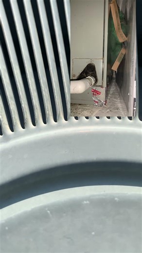 A view of both the outdoor unit and Air handler