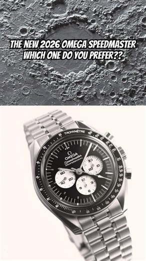 New or Classic Speedmaster - Which Would You Choose?