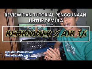 Behringer X Air 16 Digital Mixer Review and User Guide for Beginners