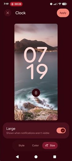 How to Update Android Lock Screen #android16 #pixel7a