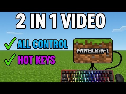 MCPE Keyboard Setup Guide! ✅ Controls + Hotkeys + Bonus Tips