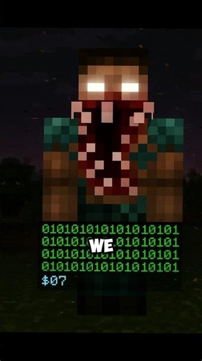 The $07 World – Minecraft Creepypasta (Remake) #minecraft #scary #horror #shorts #gaming