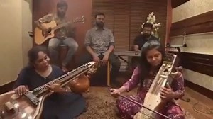 Manonmani on sarangi and Haritha Raj on Veena Both Are Super | Scale Changer Tabla