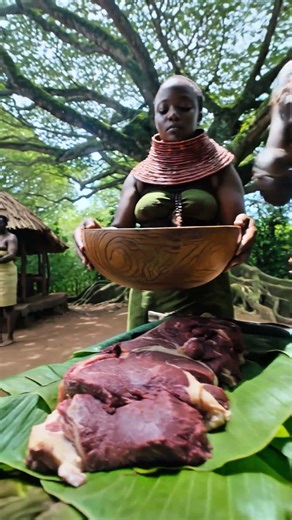 Inside the Makonde Tribe: Wild Boar Cooked Over Open Fire in the Rainforest