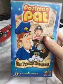 VHS Update Postman Pat in a muddle and Postman Pat the pirate treasure VHS