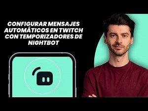 Cómo configurar mensajes automáticos en Twitch con temporizadores de Nightbot