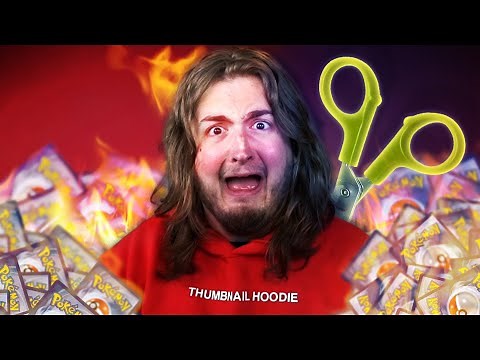 I Opened Pokemon Cards Dangerously...