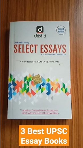 3 Best Essay books for UPSC