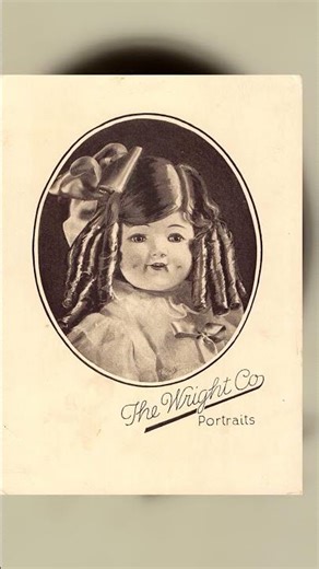 A Glimpse Into Childhood: Early 20th Century Doll Portrait