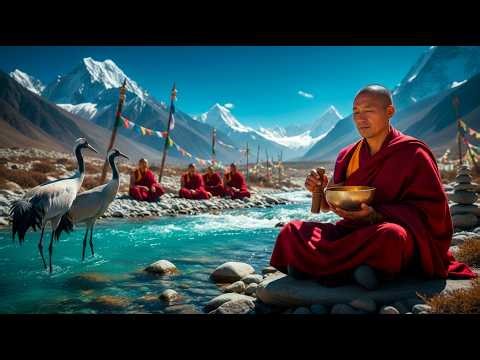 Tibetan Monks Chant in the High Himalayas — Mantra for Anxiety & Stress Relief