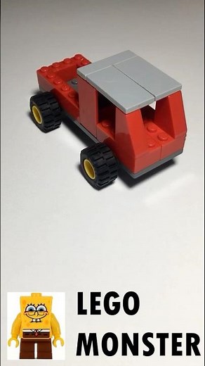 Build a LEGO Red Truck with LEGO Classic Bricks | Fun and Easy #short