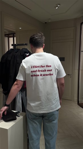 I flirt for fun and freak out😅 | LINK IN BIO!🔗🚀#valentinesday #tshirt #fyp #funnyshirt #flirting