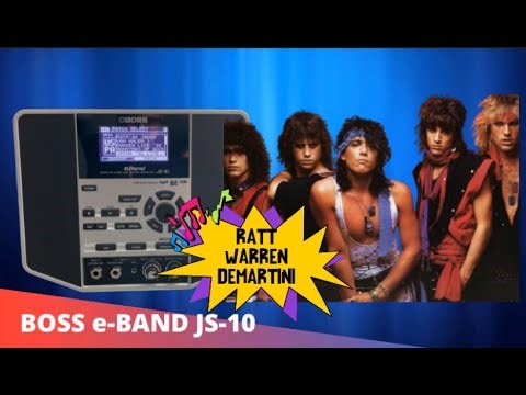 ‼️ How I Create A RATT and WARREN DeMARTINI SOUND With BOSS eBAND JS-10 💥