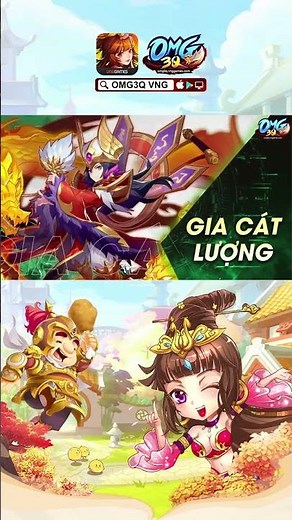 OMG 3Q | Game đấu tướng chiến thuật thẻ bài Tam Quốc