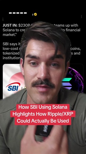 How SBI Could Use Solana and Ripple/XRP for Payments