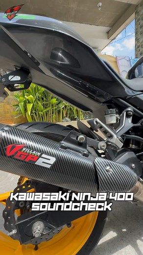15K views · 203 reactions | Villain Exhaust GP2 soundcheck on Yamaha R3 and Kawasaki Ninja 400  #VillainExhaust #fbreels | Villain Exhaust | Facebook
