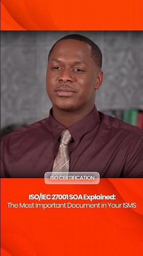 ISO/IEC 27001 SOA Explained: The Most Important Document in Your ISMS #shorts