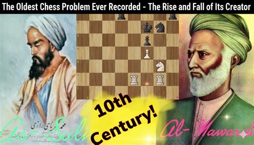 The oldest chess problem ever recorded: the rise and fall behind it