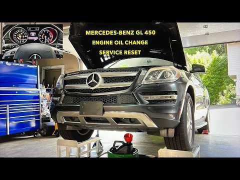 Mercedes-Benz GL450 Oil Change DIY (Save $500!) How-To & Service Light Reset