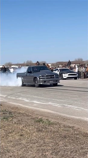 Turbo LSX Chevy S10 Truck #racing #dragracing #car #shorts