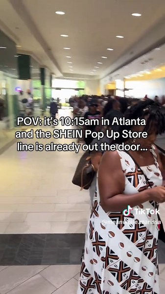 SHEIN Pop Up Store Attracts Huge Crowd in Atlanta