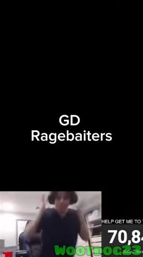 GD Players Raging #gd #gaming #funny #memes