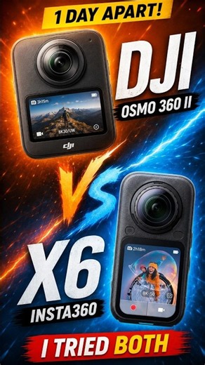 DJI Osmo 360 II or Insta360 X6 Which One Would You Buy?