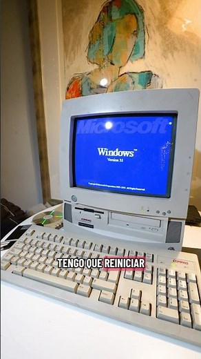 I installed Windows 3.1 on a PC from 1995