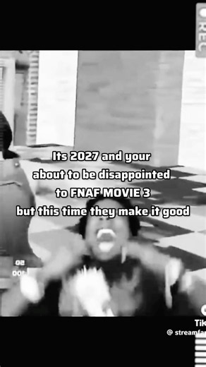 ITS 2027 and they make fnaf 3 movie like this #fnaf #fivenightsatfreddys #fyp