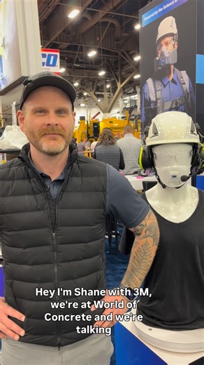 Oftentimes on the job site 🚧, workers are wearing multiple types of #PPE. The 3M Integrated Protection Program 🤝 brings together PPE options and services that may help address your workplace hazards - and your worker’s needs. 👍 @worldofconcreteshow #WOC2026 #3MSafety | 3M Worker Health and Safety