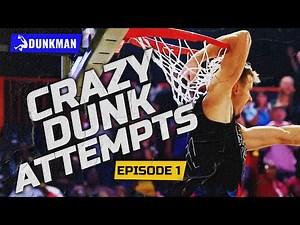 The Most Unreal Dunk Attempts from DUNKMAN Episode 1! 🤯