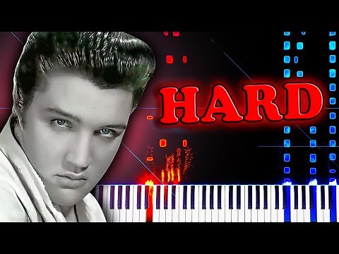 Elvis Presley - Heartbreak Hotel - Piano Tutorial