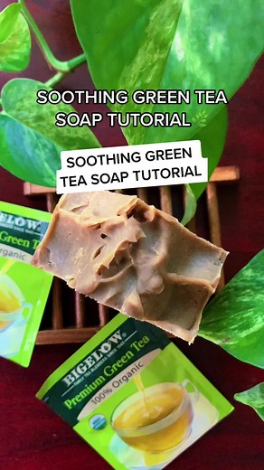 DIY Green Tea Soap Making Tutorial