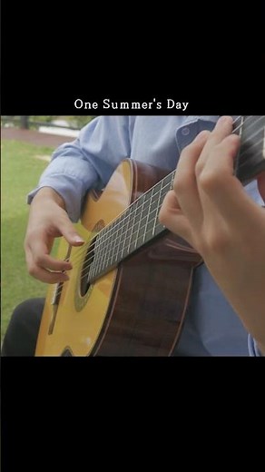 One Summer's Day(Spirited Away - ost) | Classical guitar cover