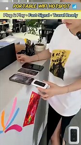 🌍 Internet anywhere, anytime 🚀 No SIM. No setup. Just power on and enjoy fast 5G WiFi for all your devices — travel, work, stream, repeat. https://fasanime.com/products/wireless-portable-wifi | Fasa Select