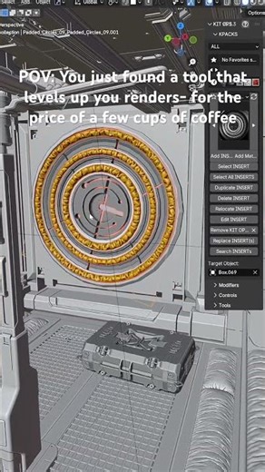 It is as simple as it looks! Check my link! #blender3d #b3d #blender3dart #blenderartists #tutorial